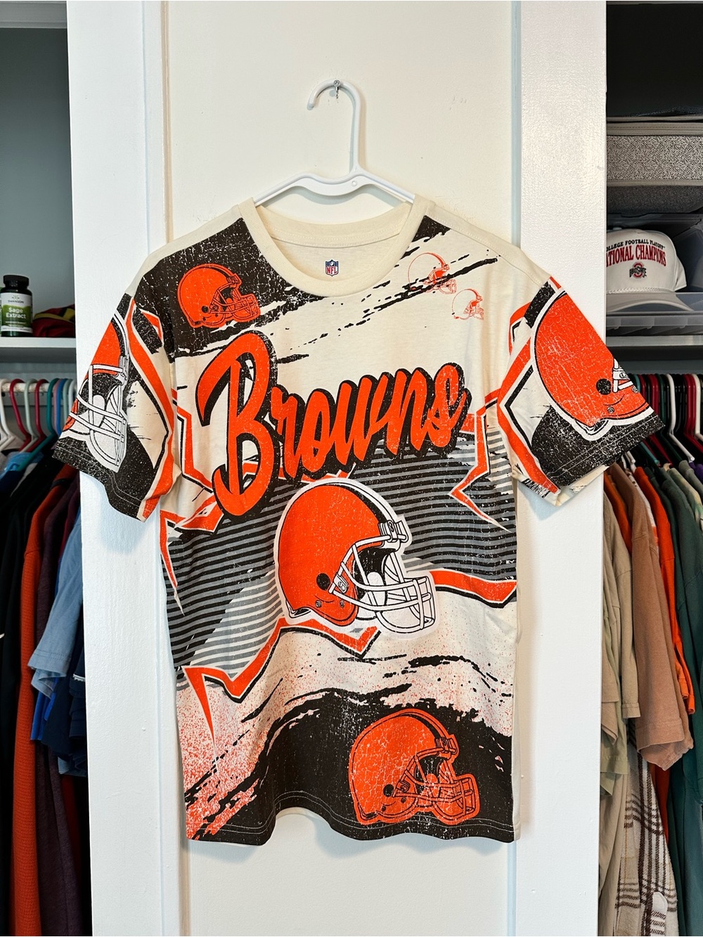 YOUTH Cleveland Browns NFL AOP Graphic Tee